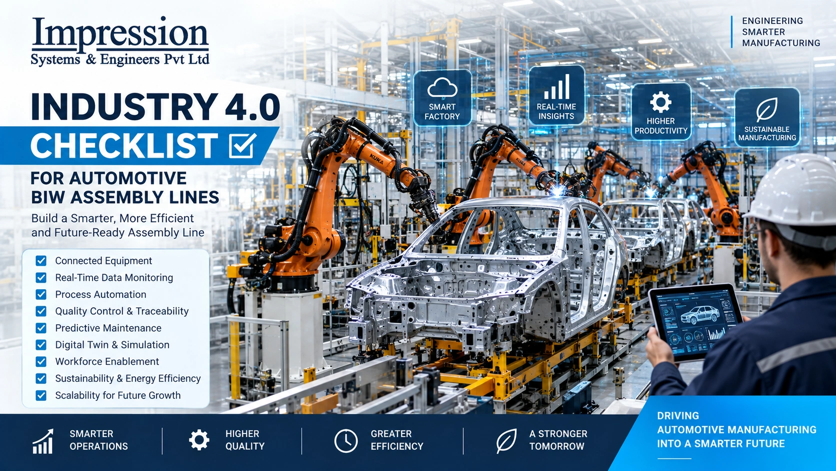 Industry 4.0 automotive assembly line
