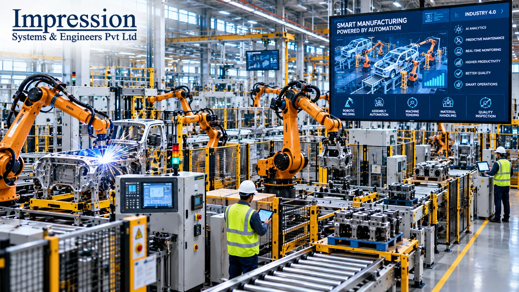 Industrial robotics solutions for modern manufacturing automation